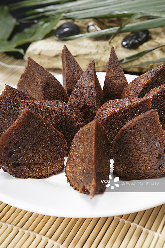 蜂蜜红糖红枣糕图片素材