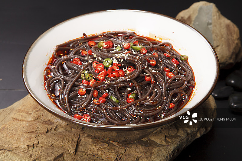 酸辣蕨根粉图片素材