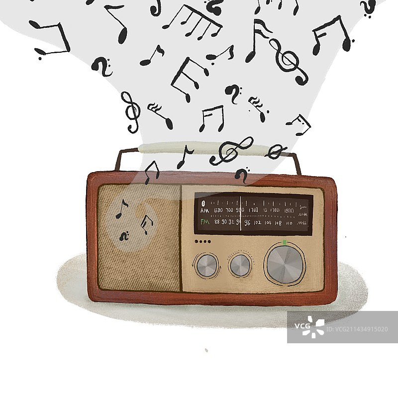 收音机图片素材