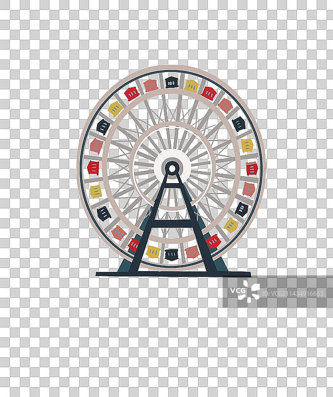 摩天轮图片素材