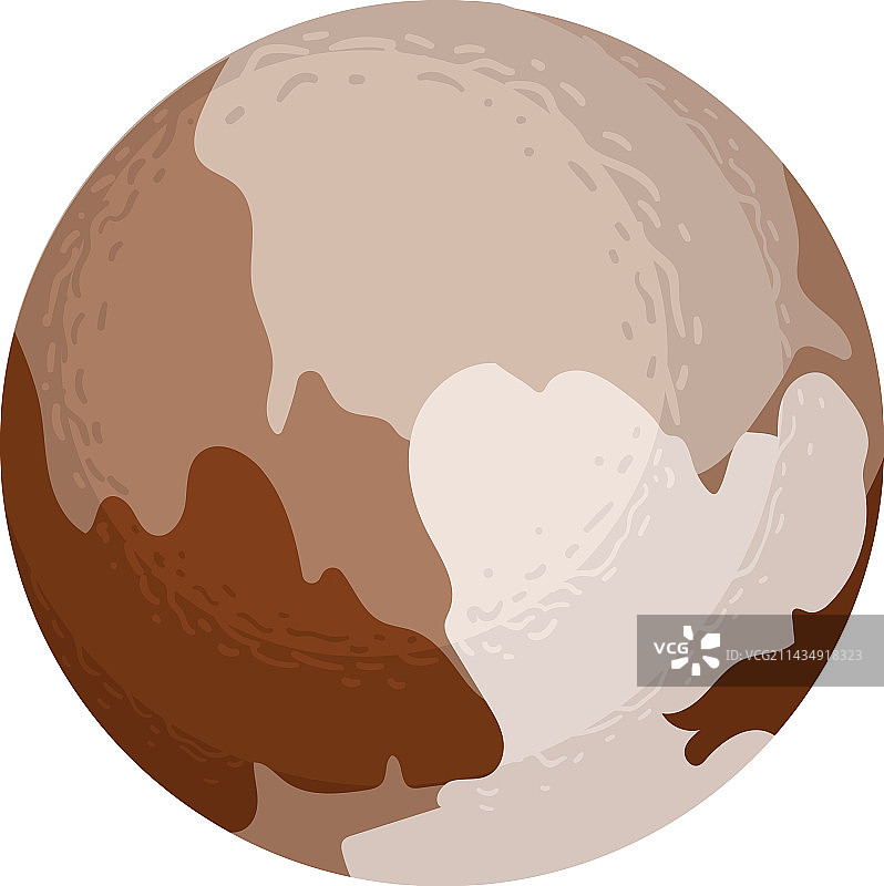 冥王星行星太空图片素材