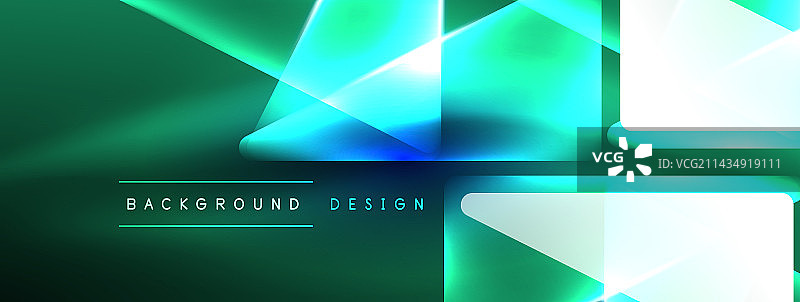 霓虹灯黑客几何背景虚拟图片素材