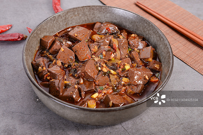 酸菜血旺图片素材