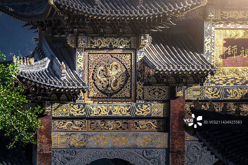 西昌冕宁灵山寺-2图片素材