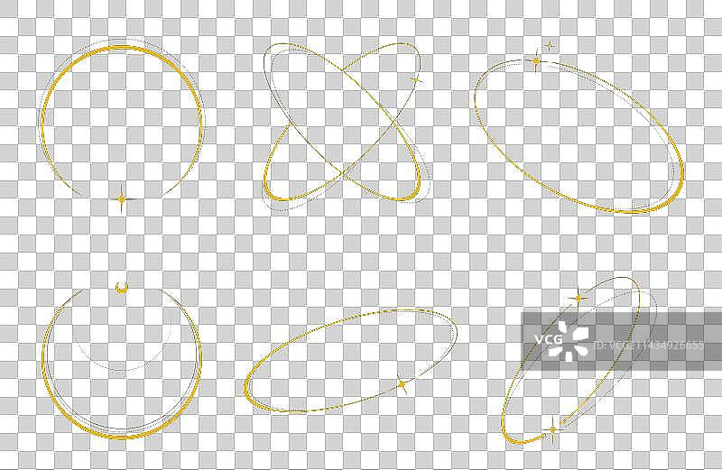 酸性线条简约边框图片素材