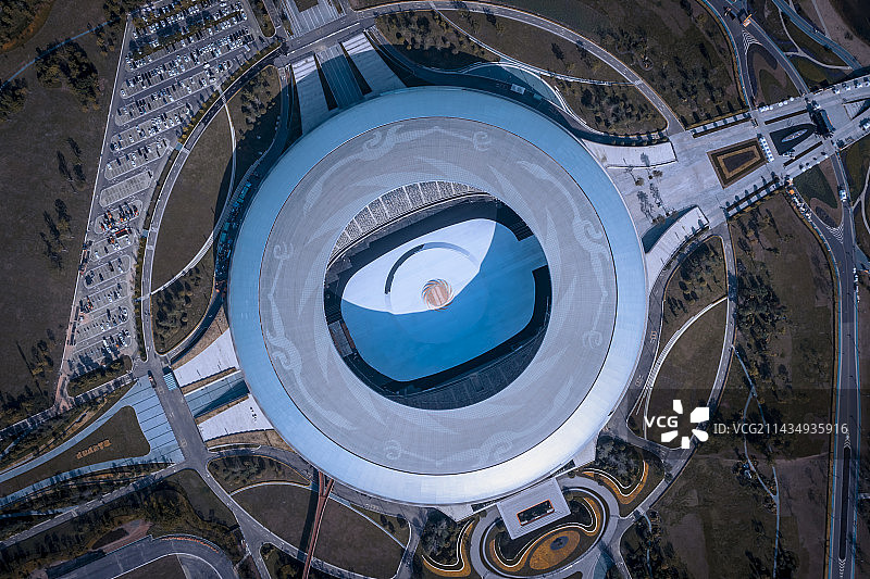 第31届世界大学生夏季运动会核心场馆--成都东安湖体育公园图片素材