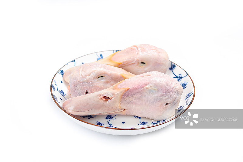 中餐特色食材冰鲜鸭子头图片素材