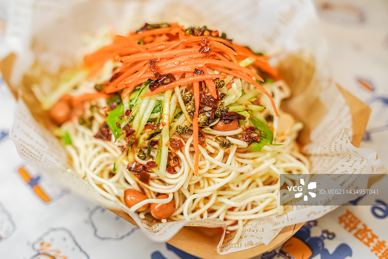 口水鸡特色小吃图片素材