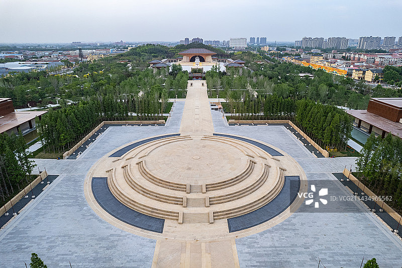 河南新郑黄帝故里景区图片素材