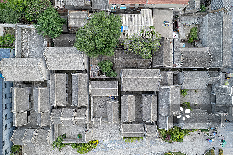 河南新郑蔡家宅院图片素材