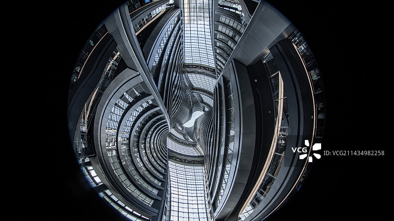 丽泽soho内部结构图片素材