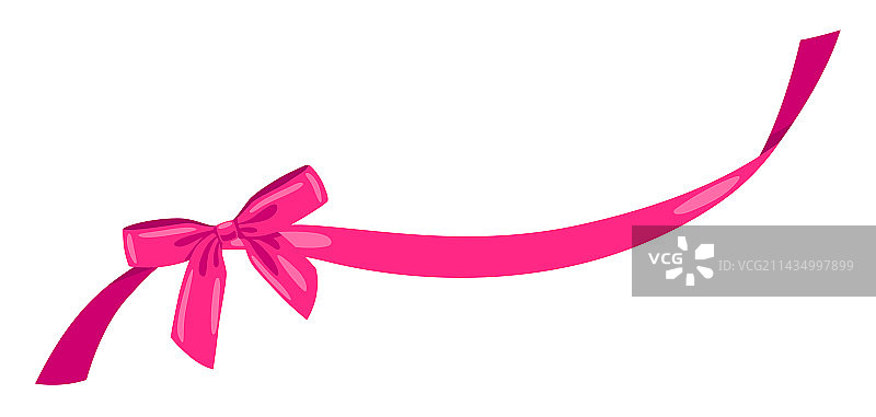 粉色缎带礼品蝴蝶结卡片背景图片素材