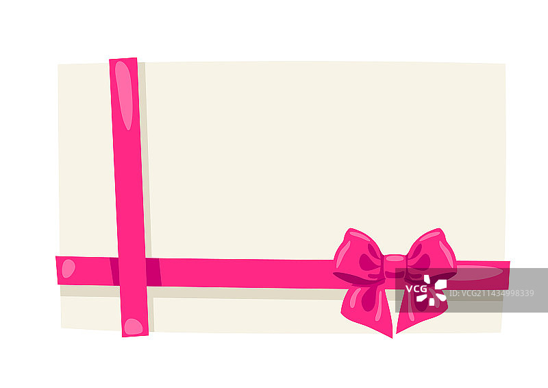 粉色缎带礼品蝴蝶结卡片背景图片素材