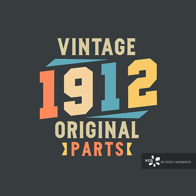 1912年复古零件图片素材