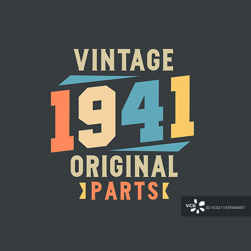 1941年复古原装配件图片素材