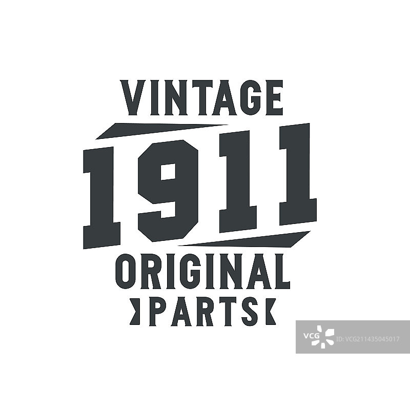 1911年复古生日图片素材