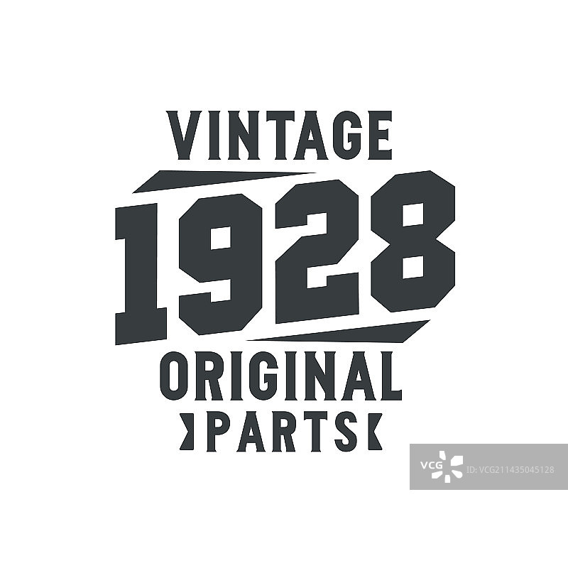 1928年复古生日图片素材