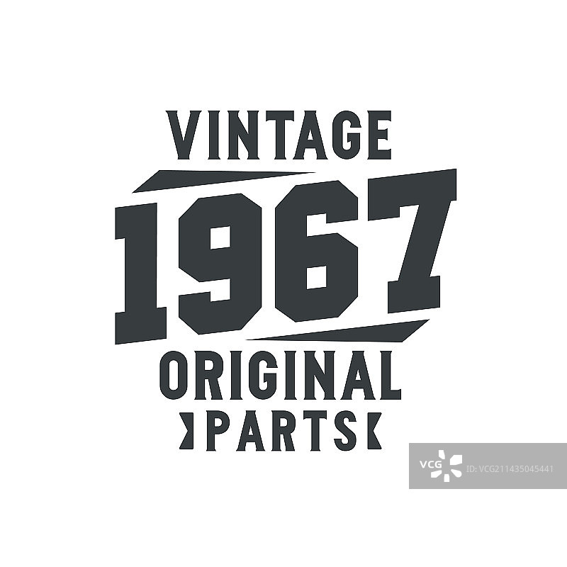 1967年复古生日纪念图片素材