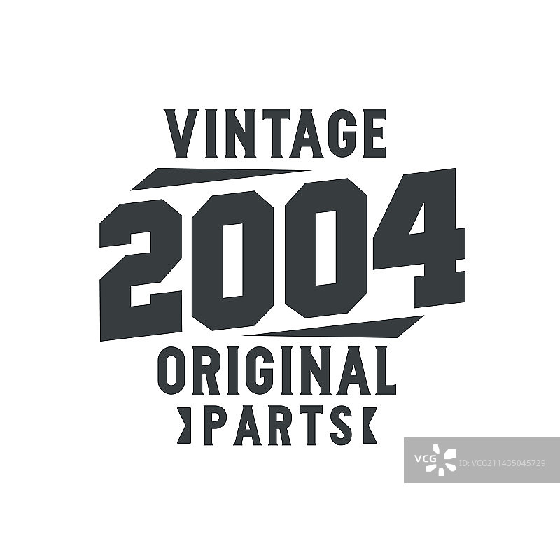 2004年复古生日纪念图片素材