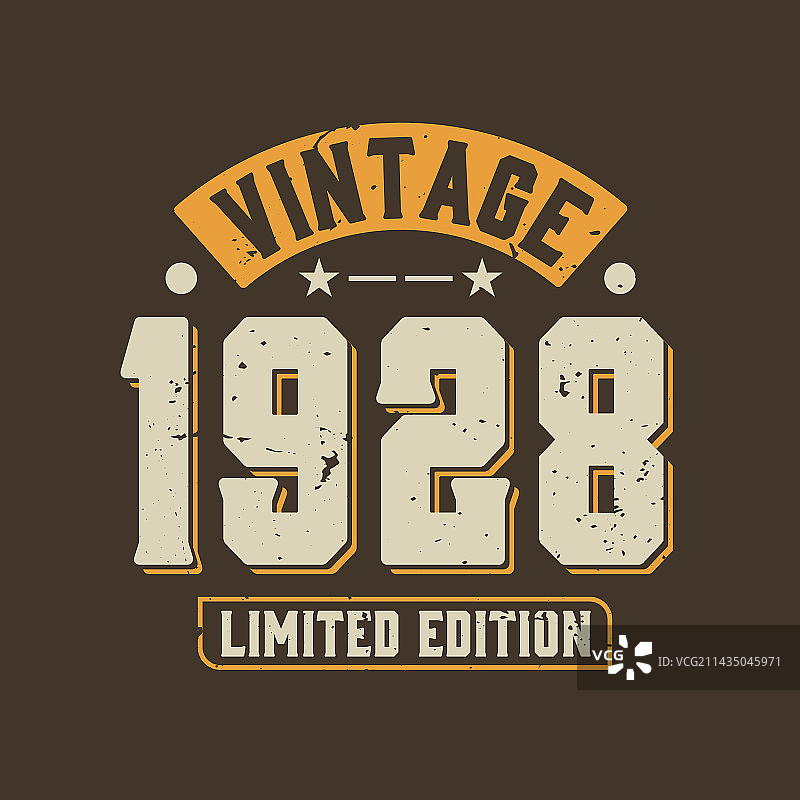 1928年复古限量版图片素材