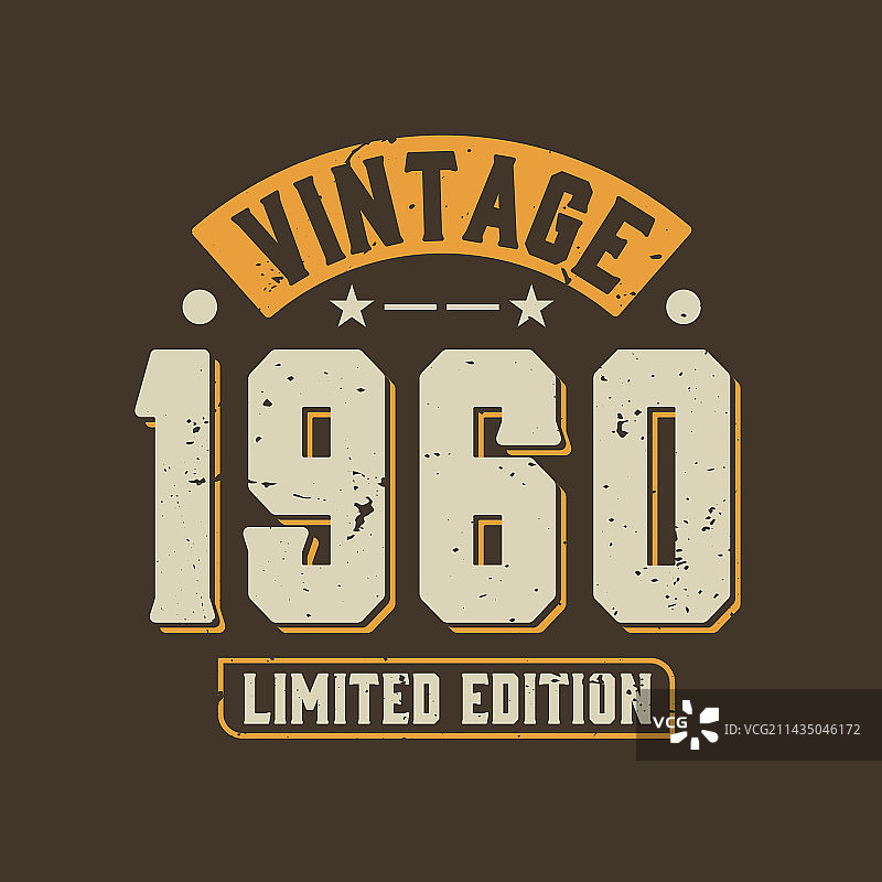 1960年复古限量版图片素材