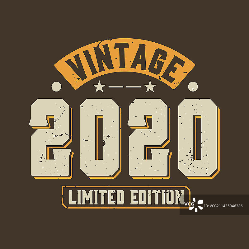 2020年复古限量版图片素材