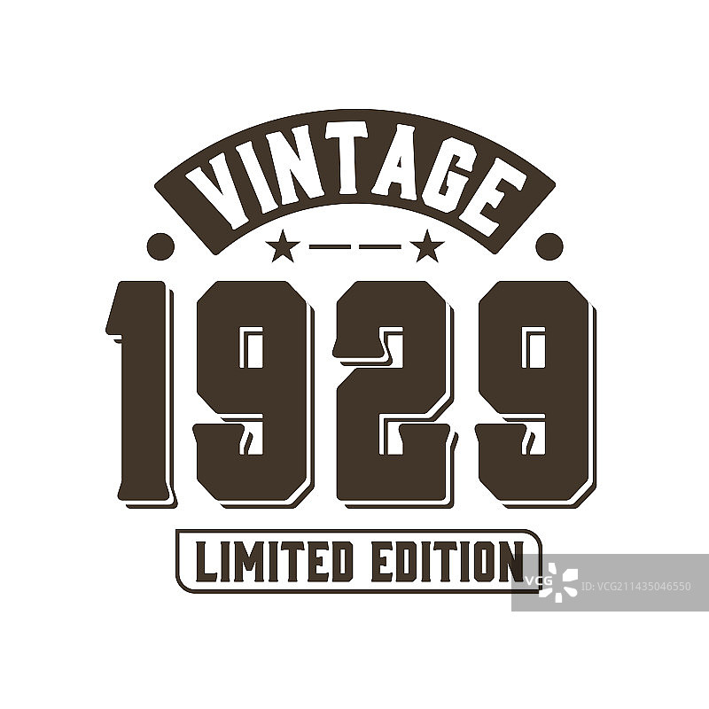 1929年复古生日图片素材