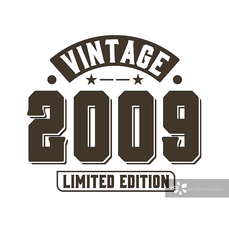 2009年复古生日图片素材