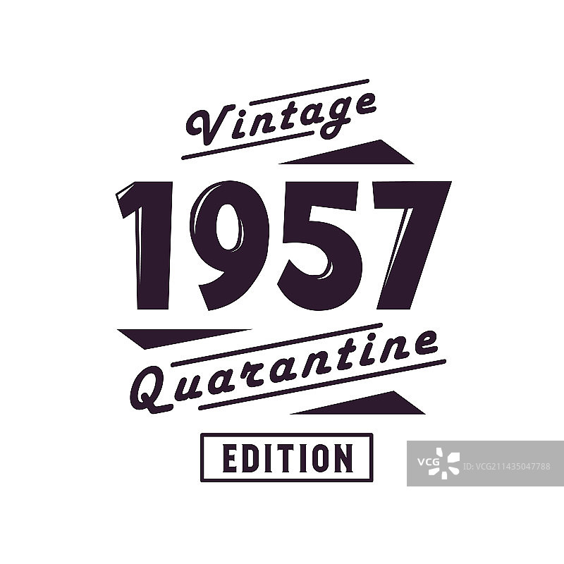 1957年复古生日图片素材