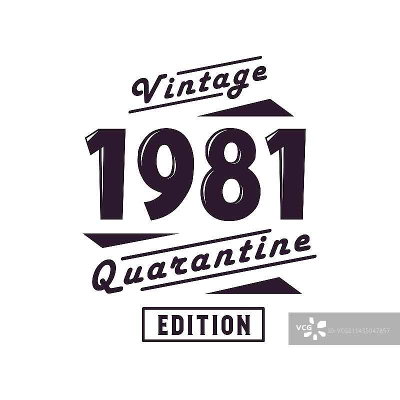 1981年出生复古生日图片素材