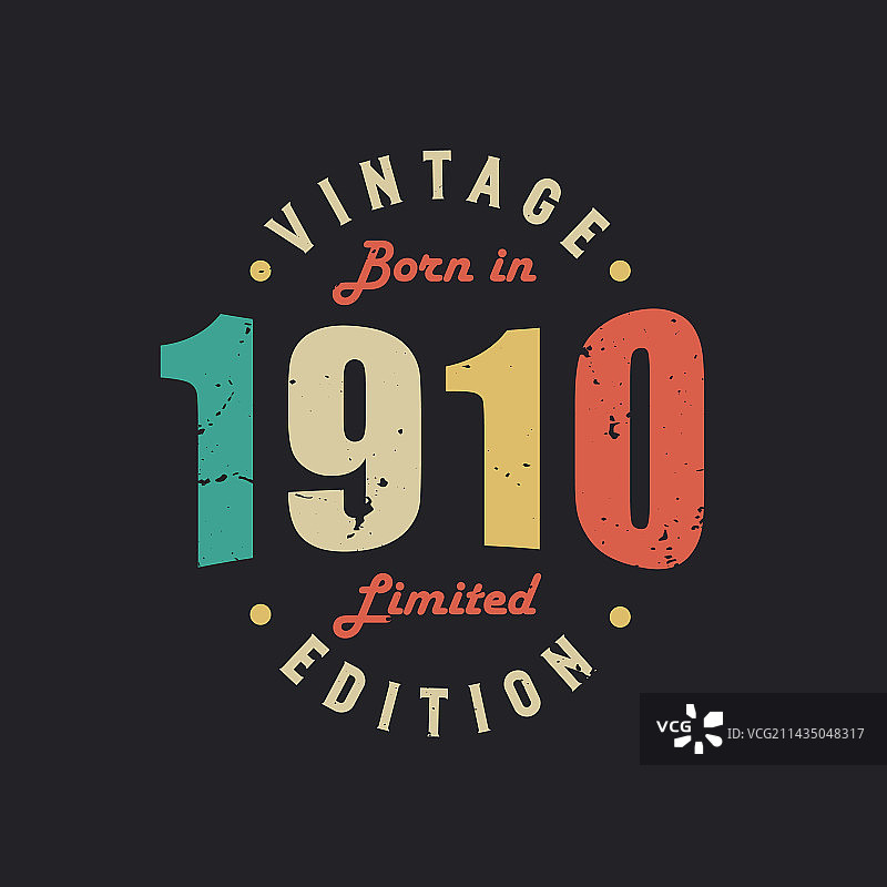 1910年复古限量版图片素材