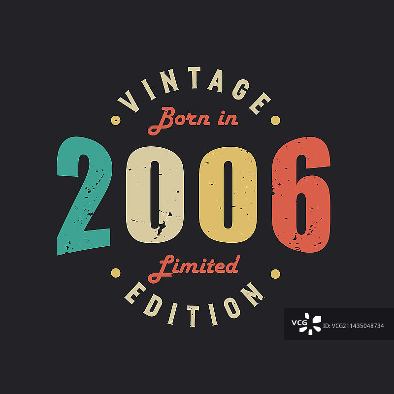 2006年复古限量版图片素材