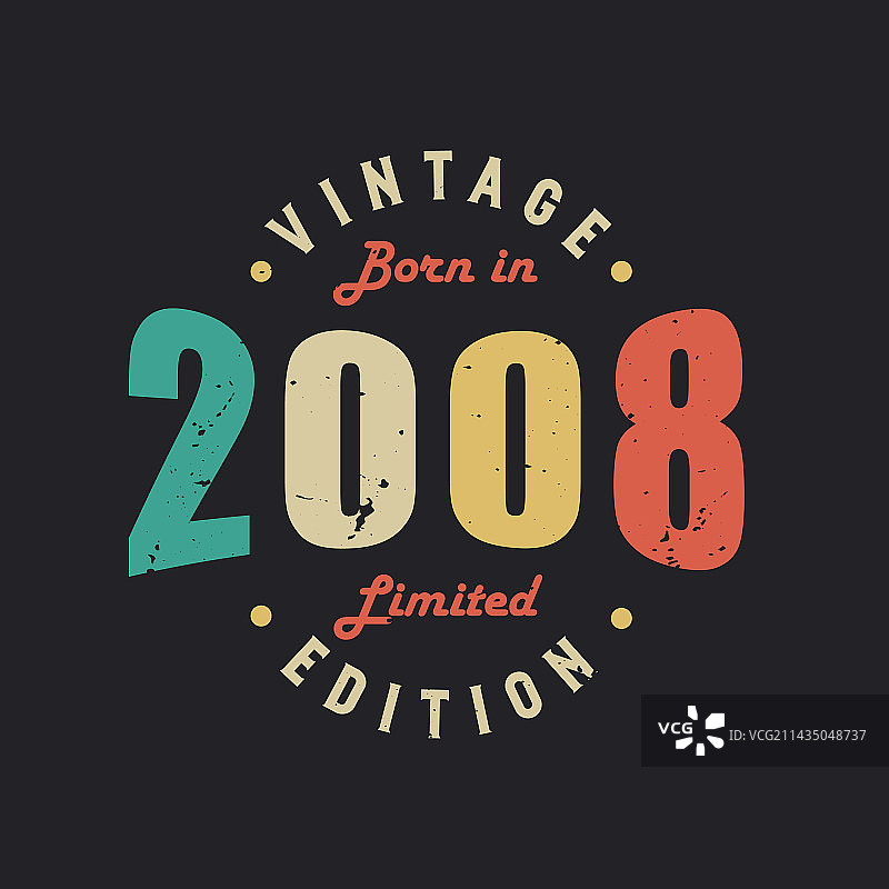 2008年复古限量版图片素材