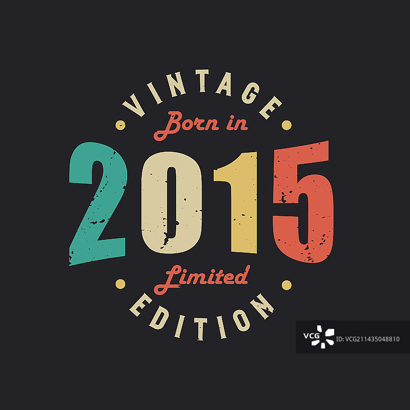 2015年复古限量版图片素材