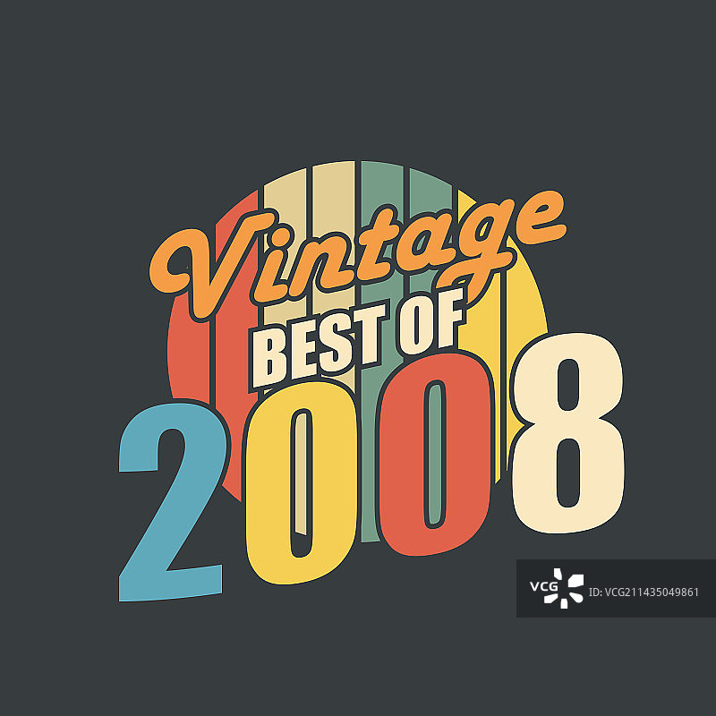 2008年最佳复古生日图片素材