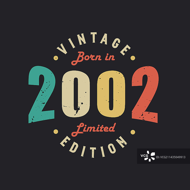 2002年复古限量版图片素材