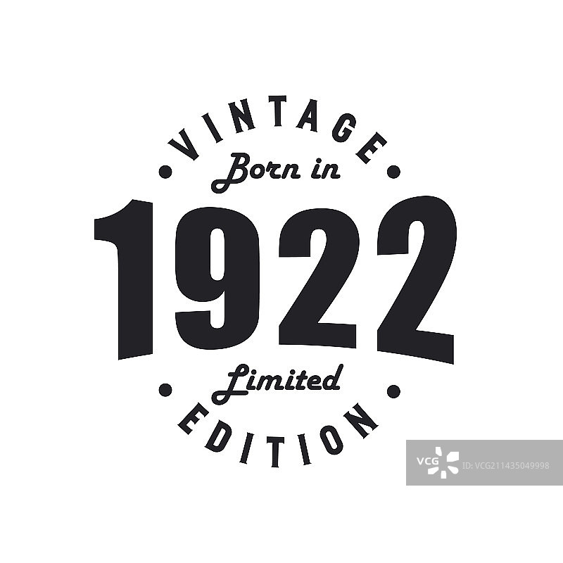 1922年复古生日庆祝图片素材