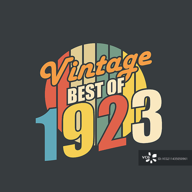 1923复古生日纪念图片素材
