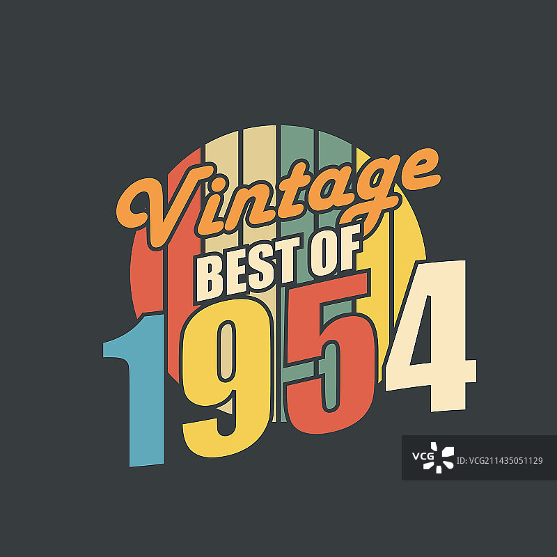1955年复古生日纪念图片素材