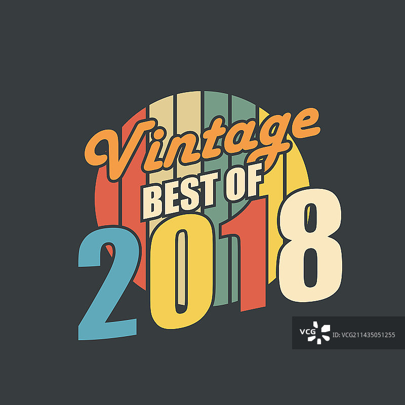 2018复古生日精选图片素材