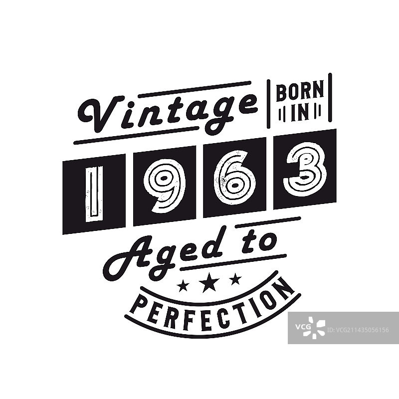 1963年生日庆祝图片素材