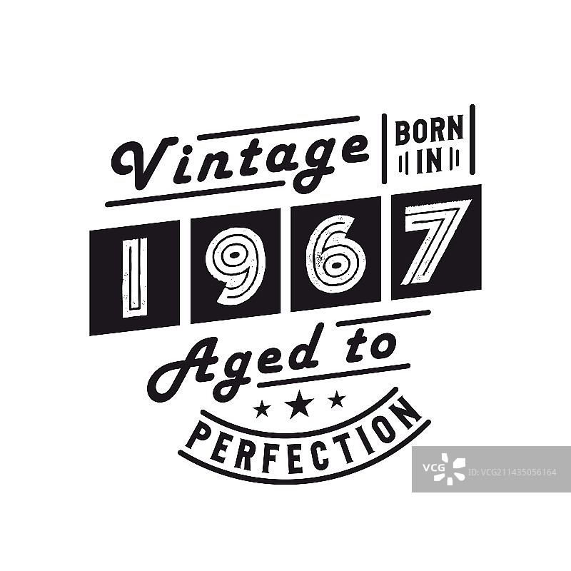 1967年复古生日庆祝图片素材