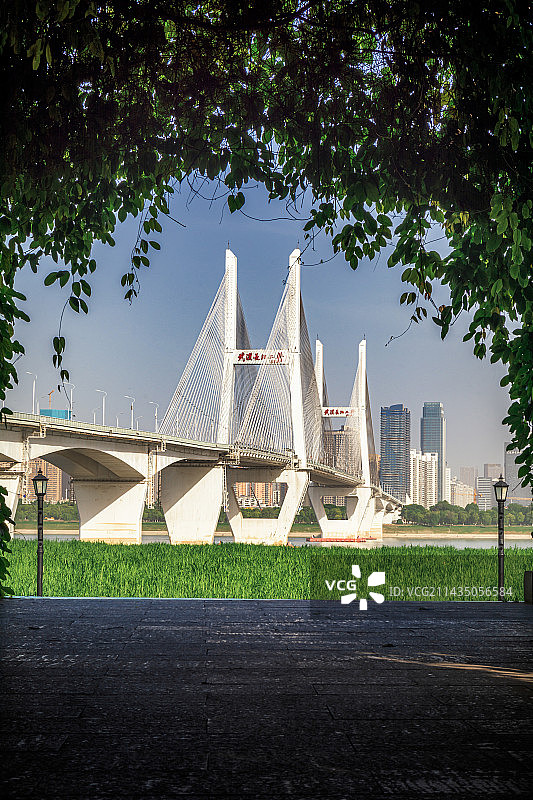 武汉长江二桥图片素材