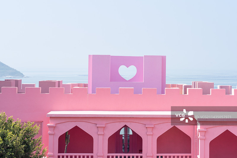 福建省漳州市火山岛纪念碑谷迷宫图片素材