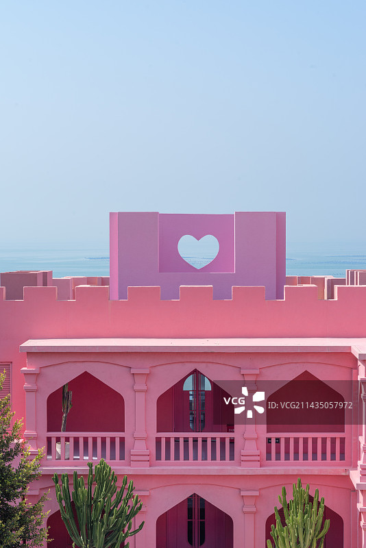 福建省漳州市火山岛纪念碑谷迷宫图片素材