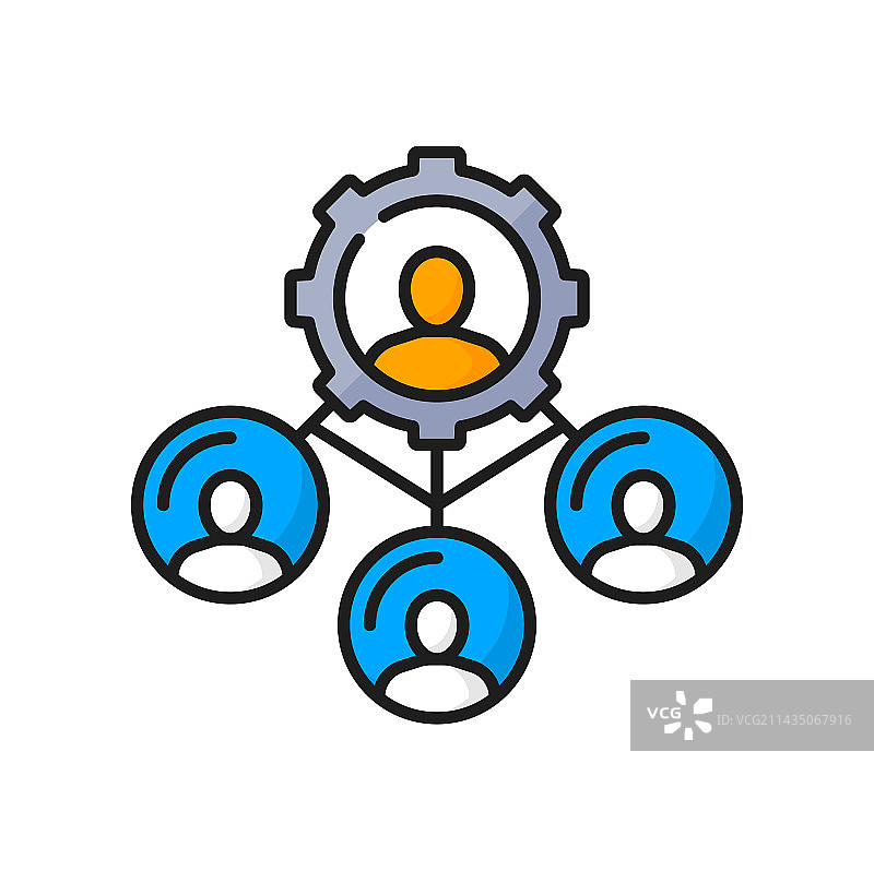 领导者合作关系企业资源计划团队合作图片素材