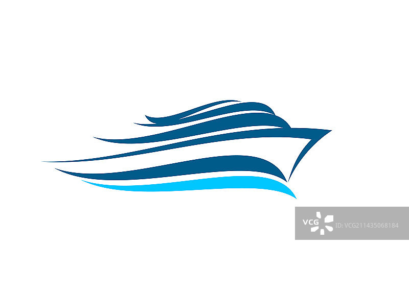 游艇帆船快艇航海帆船图标图片素材