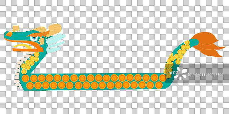 扁平风龙舟图片素材