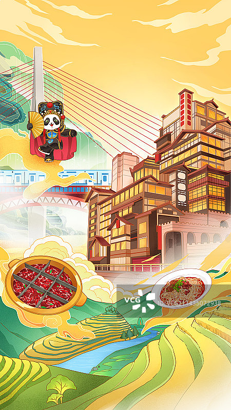 西南印象人文地理风貌图片素材