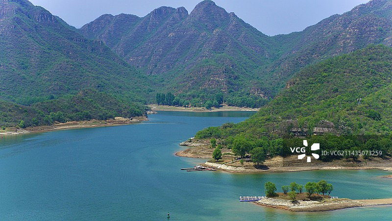 白石山&易水湖图片素材